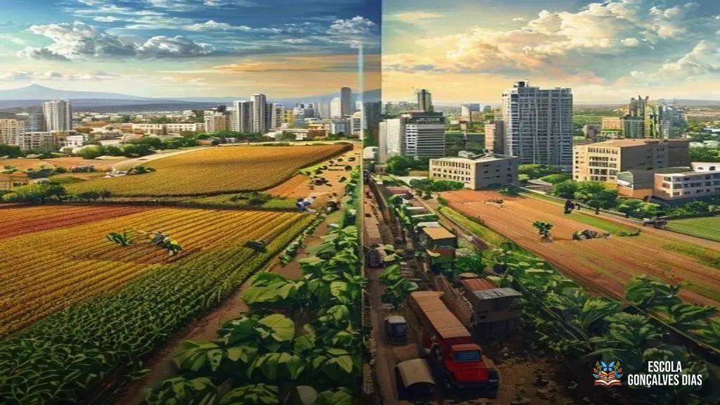  Relação entre campo e cidade: interdependência econômica e social