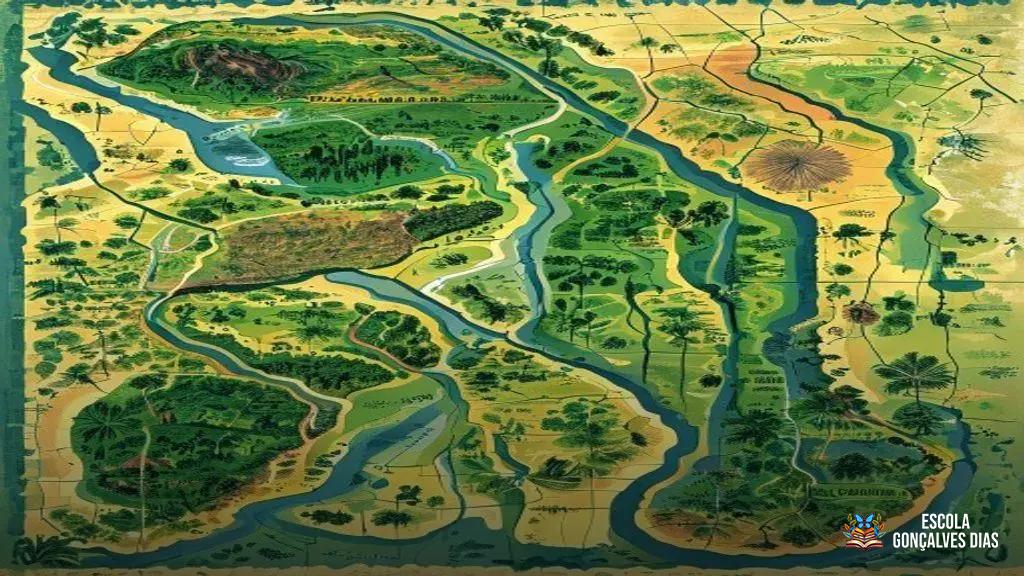  Relação entre clima, relevo e vegetação em cada região brasileira