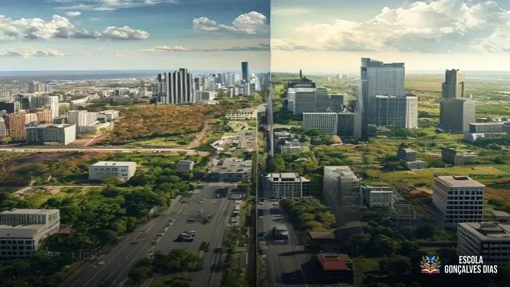 Urbanização e Campo: Diferenças, Problemas e Soluções