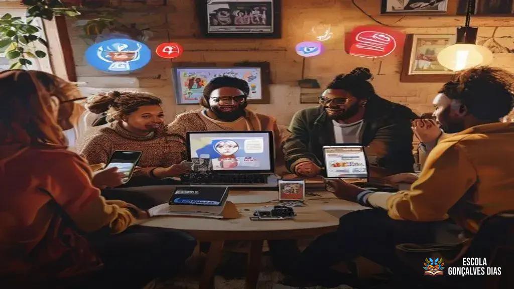  Discussão sobre redes sociais, fake news e comportamento online