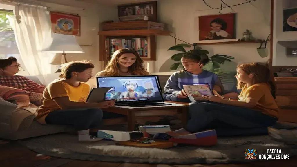  Envolvimento da família na orientação sobre o uso saudável da internet