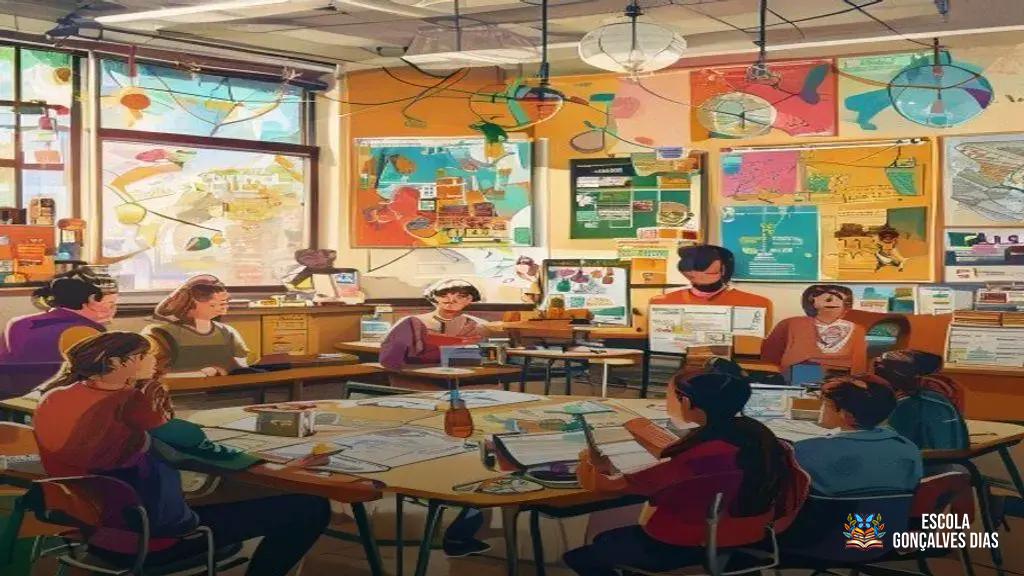  Projetos interdisciplinares com ciências, geografia, português e história