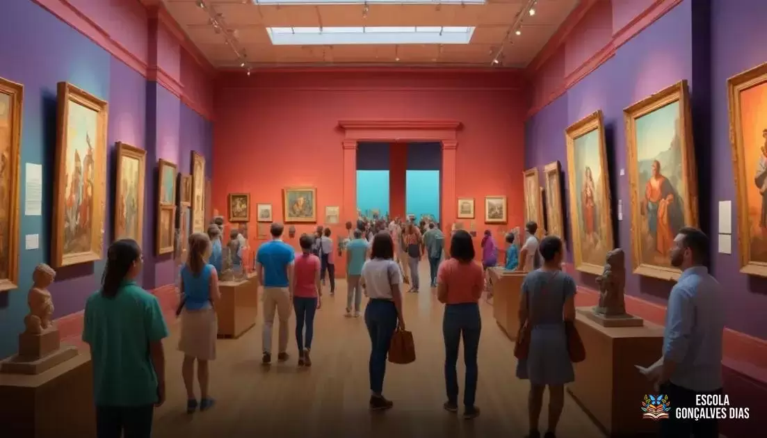  Visitas a museus, centros culturais ou patrimônios da cidade