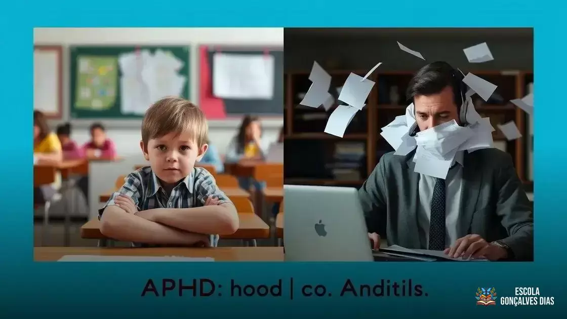  Diferenças entre TDAH na infância e na vida adulta