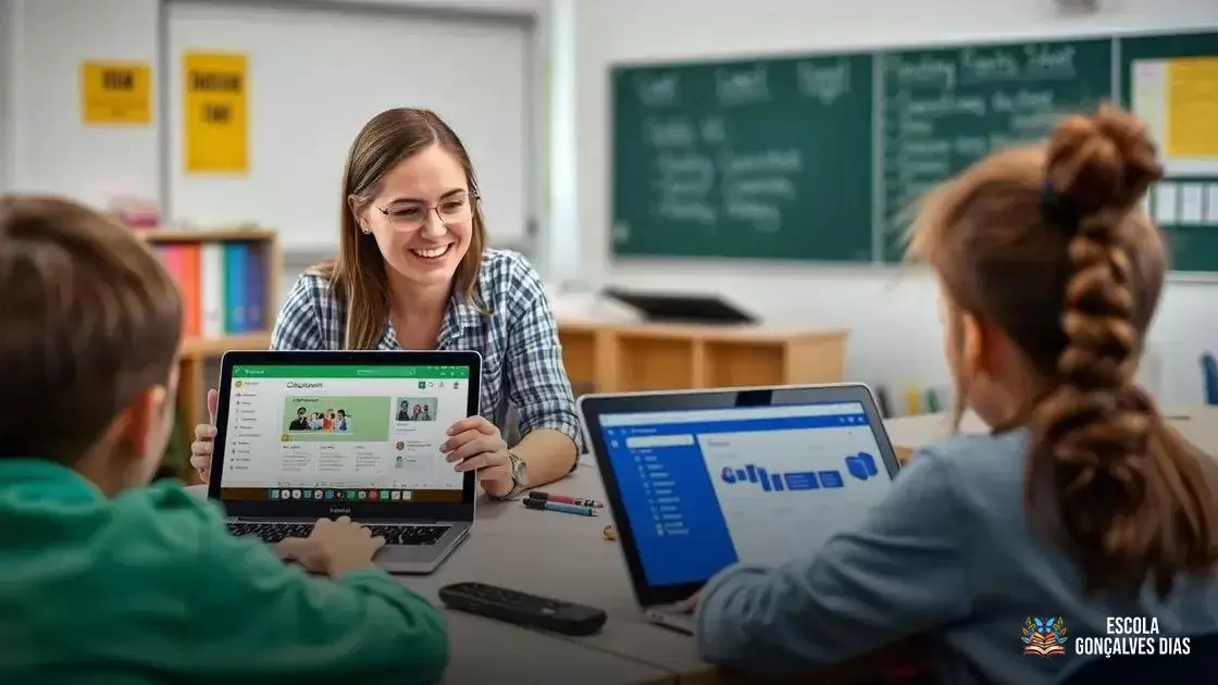 Interface e facilidade de uso para professores e alunos Interface e facilidade de uso para professores e alunos